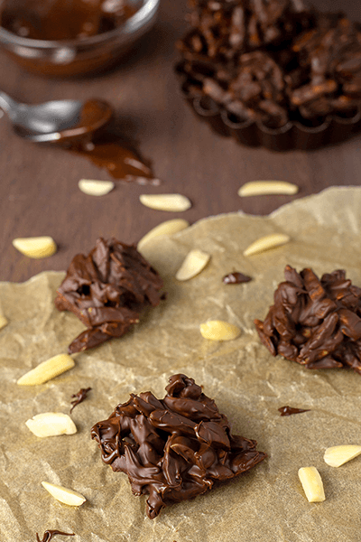 Chocolate Covered Almond Slivers